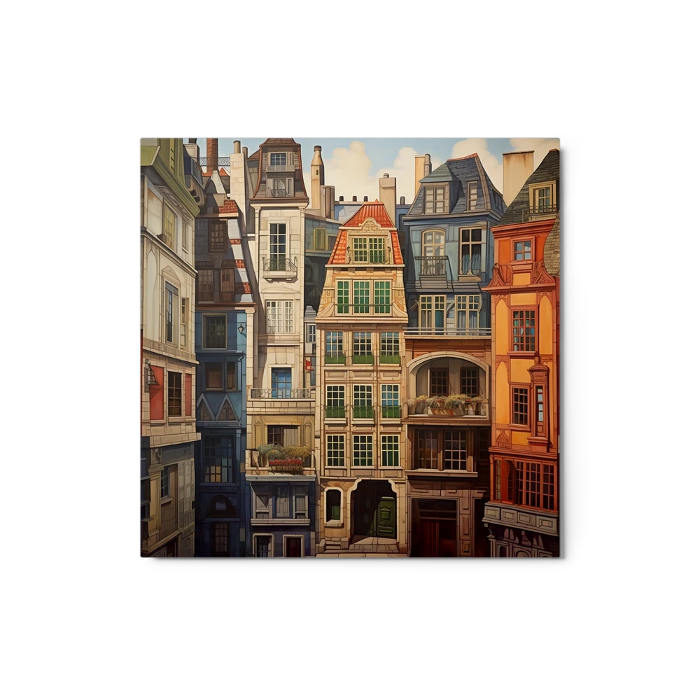 European Cityscape Layers | Art Print