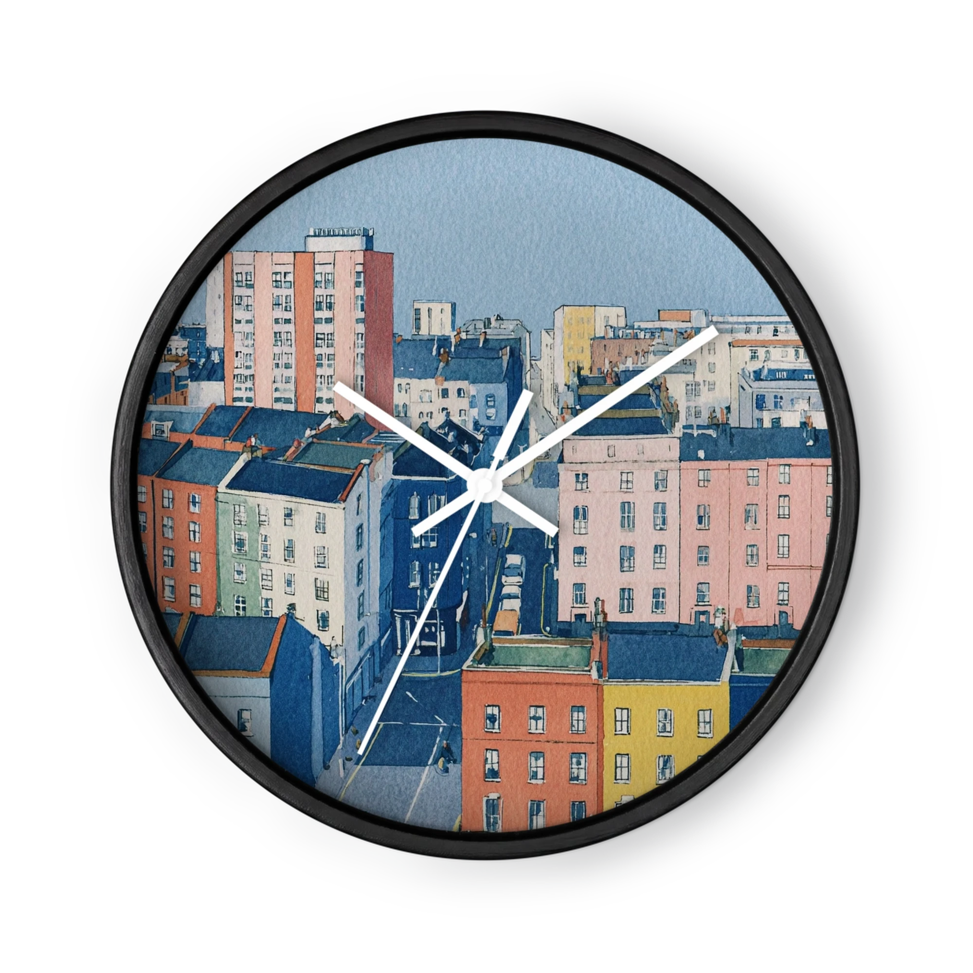 Colorful Urban Rooftops