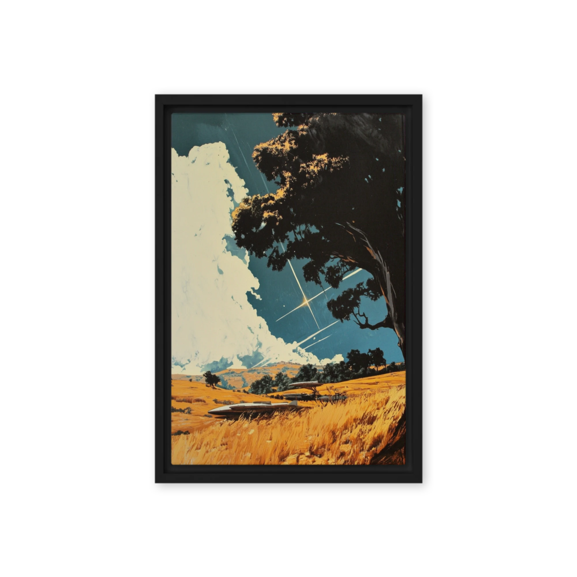 Golden Horizon Patrol | Art Print