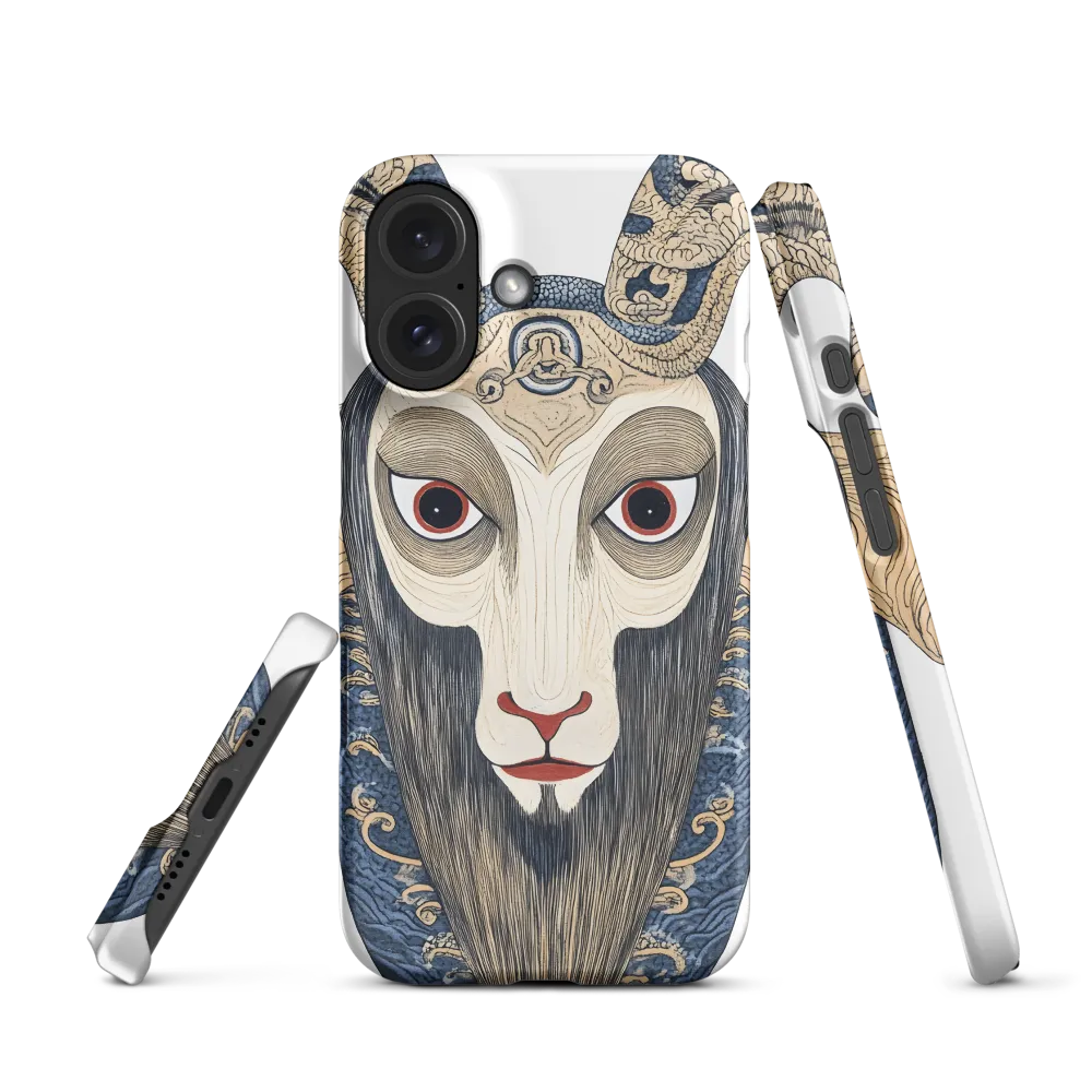 Illustrative Ram Head Design | Phone Case