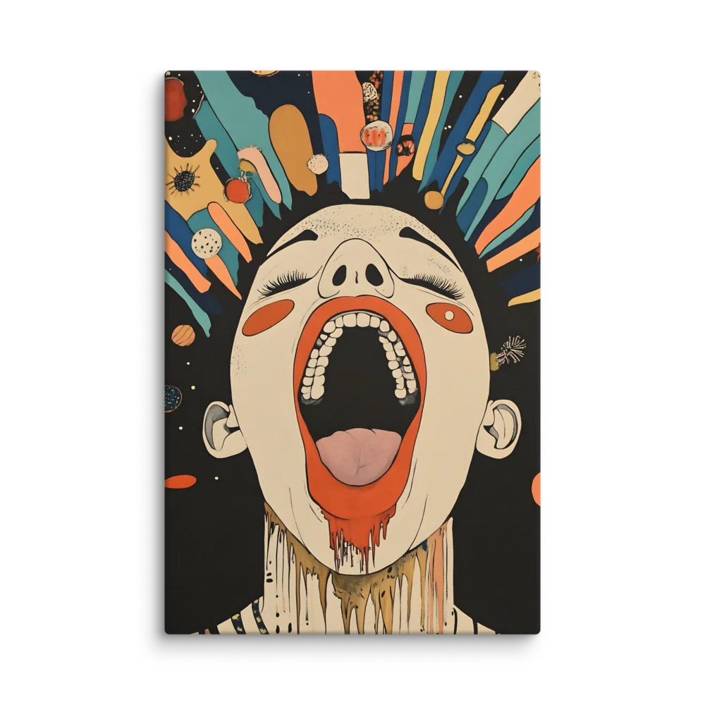 Cosmic Scream 
 Canvas | 20″x 28″