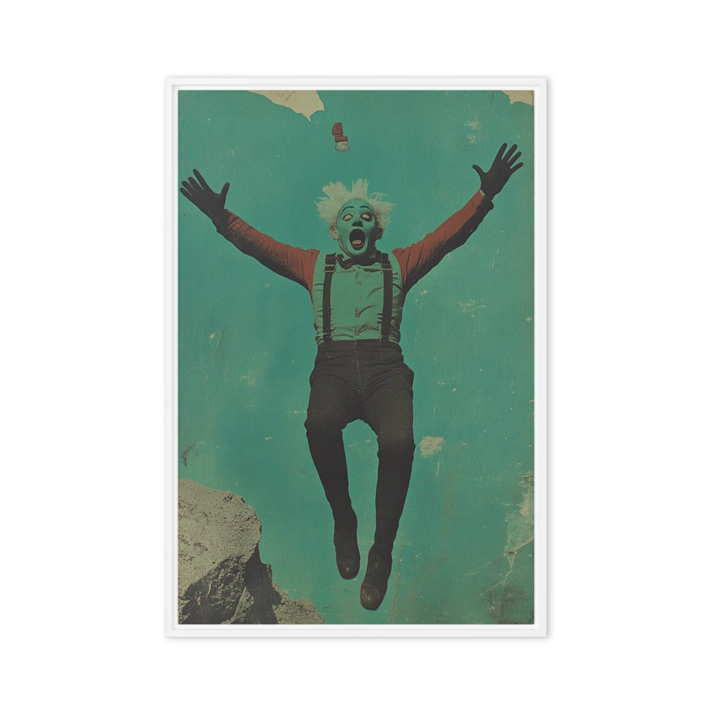 The Leaping Clown | Art Print