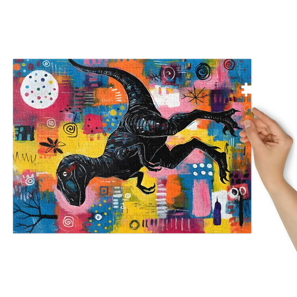 Chromatic Raptor | Jigsaw Puzzles