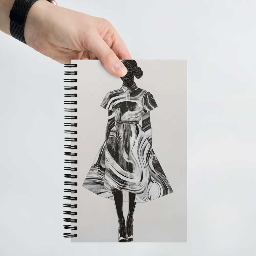 Fluid Motion 
 Spiral Notebook | 140 pages