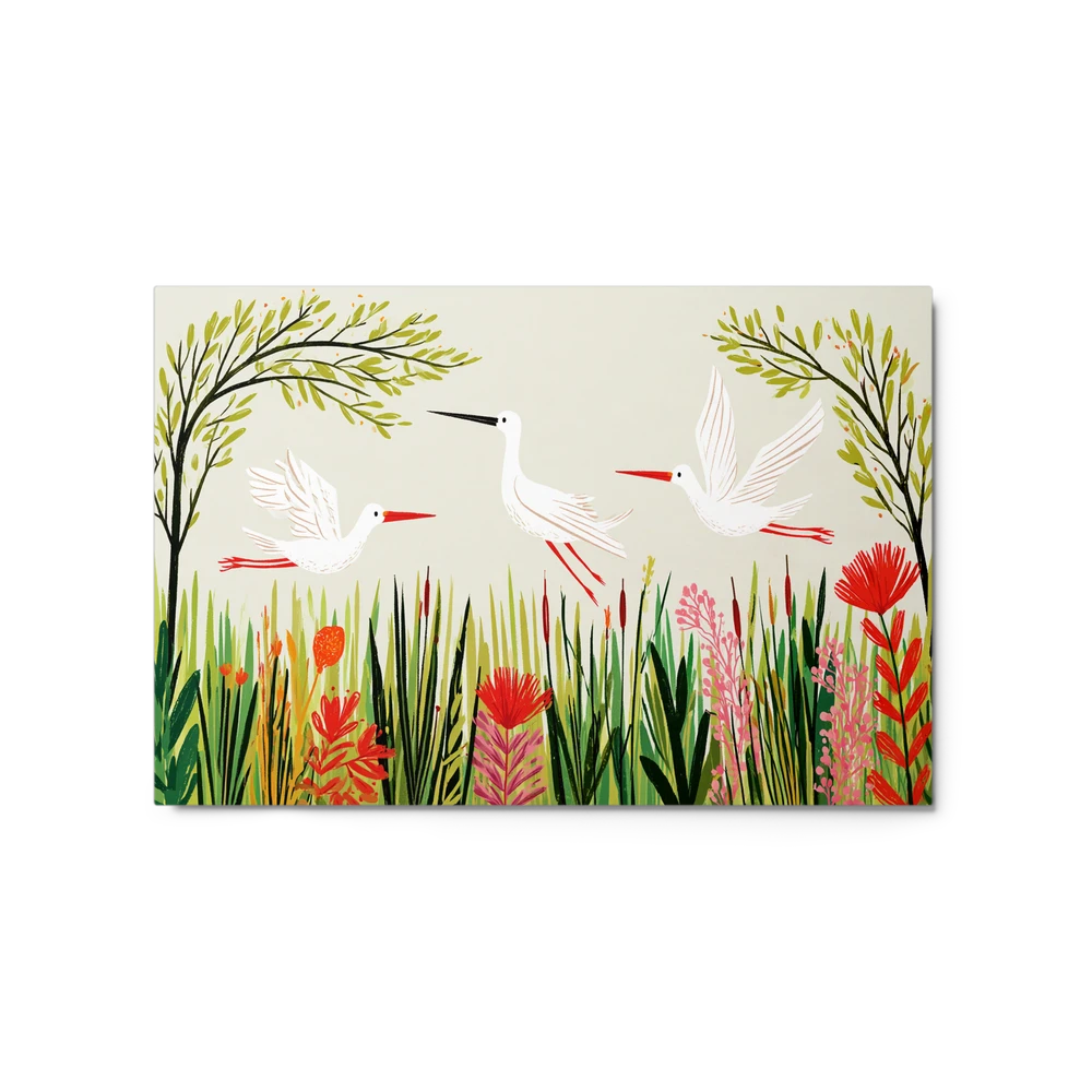 Flight of the Storks | Art Print