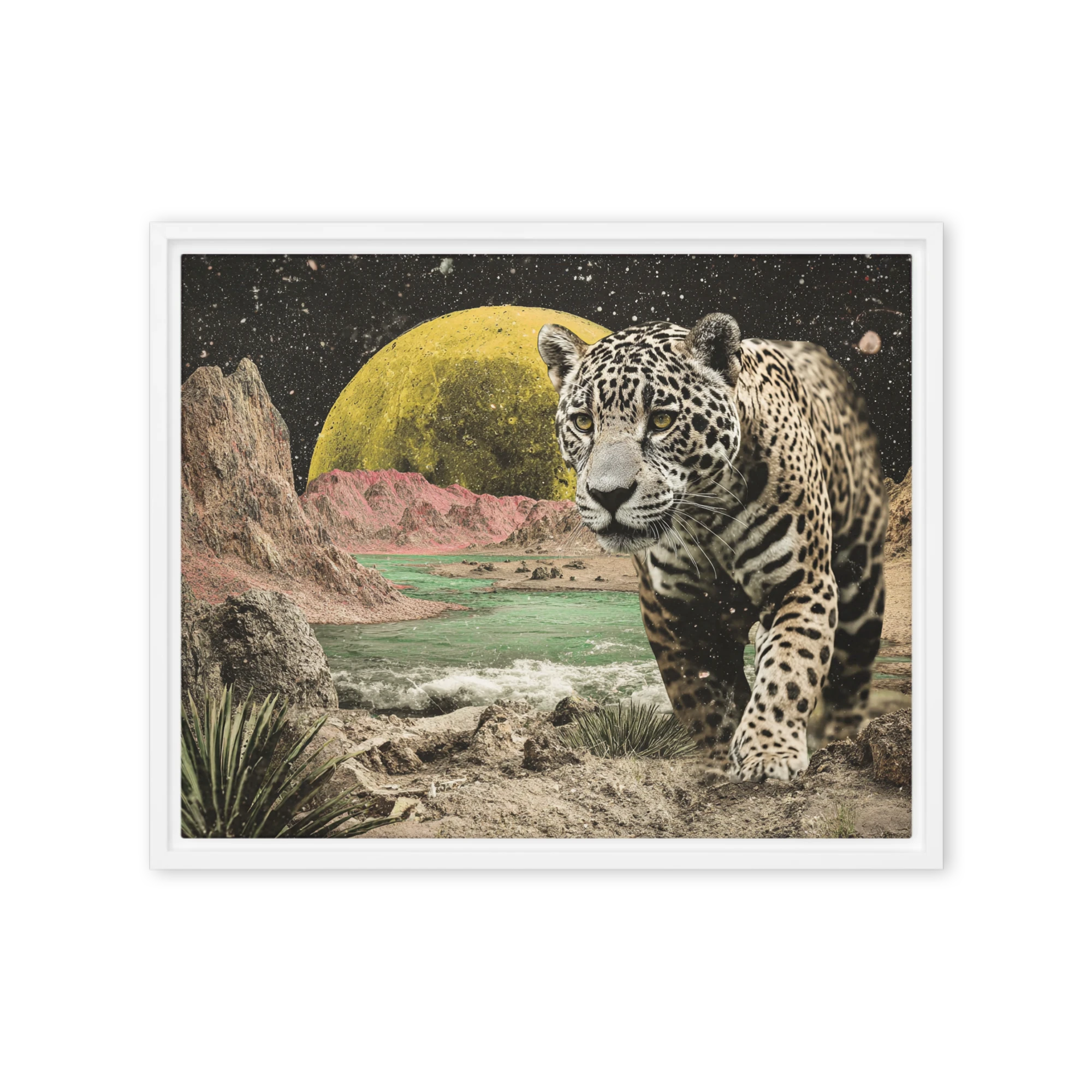 Cosmic Jaguar | Art Print
