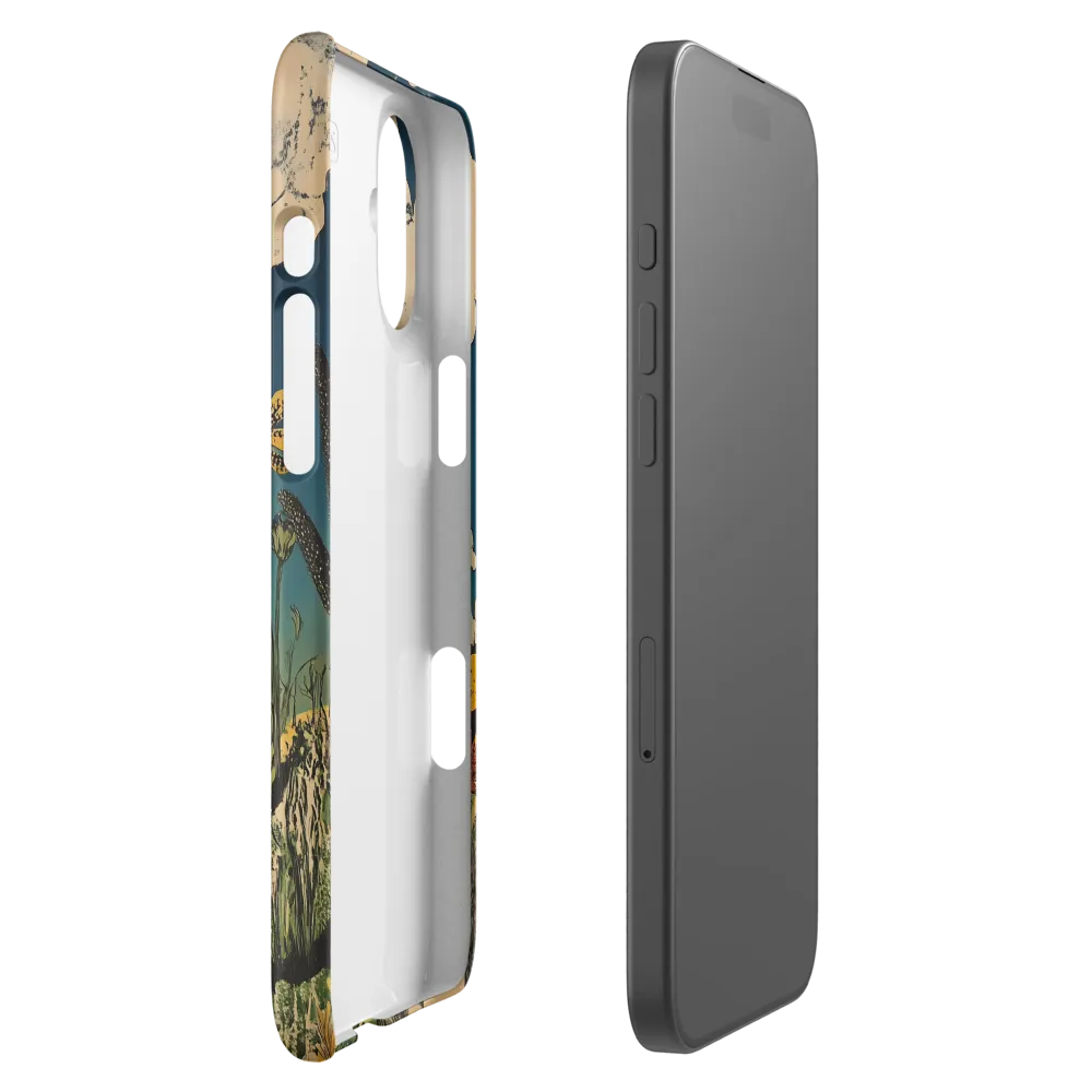Surreal Landscape with Flowers | Phone Case