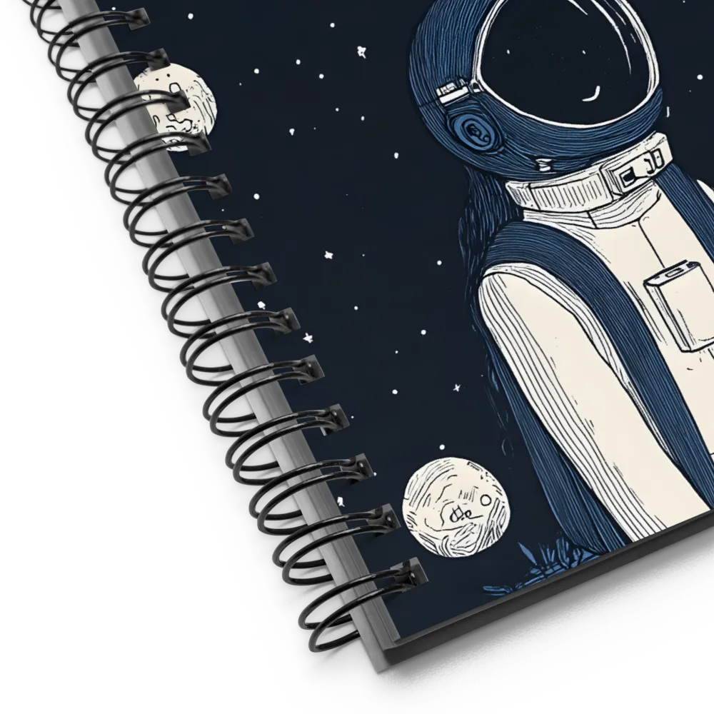 Cosmic Contemplation 
 Spiral Notebook | 140 pages