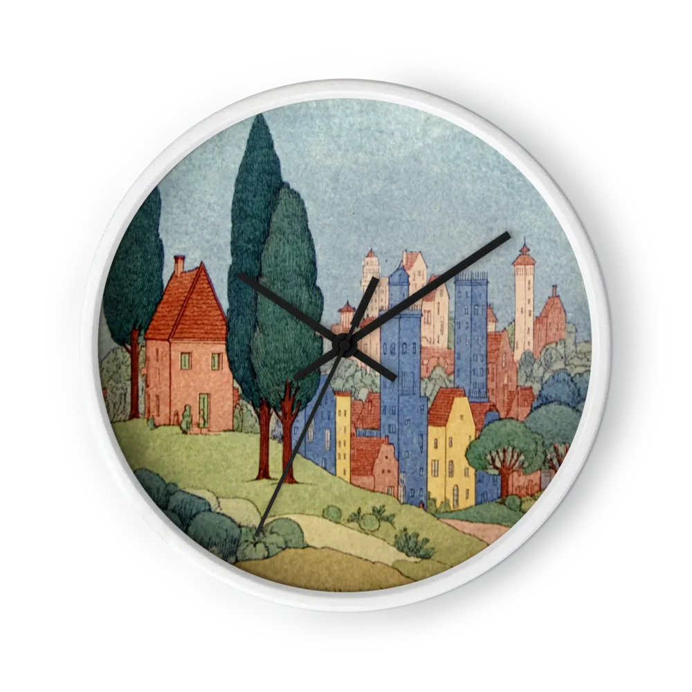 Italian Village Landscape