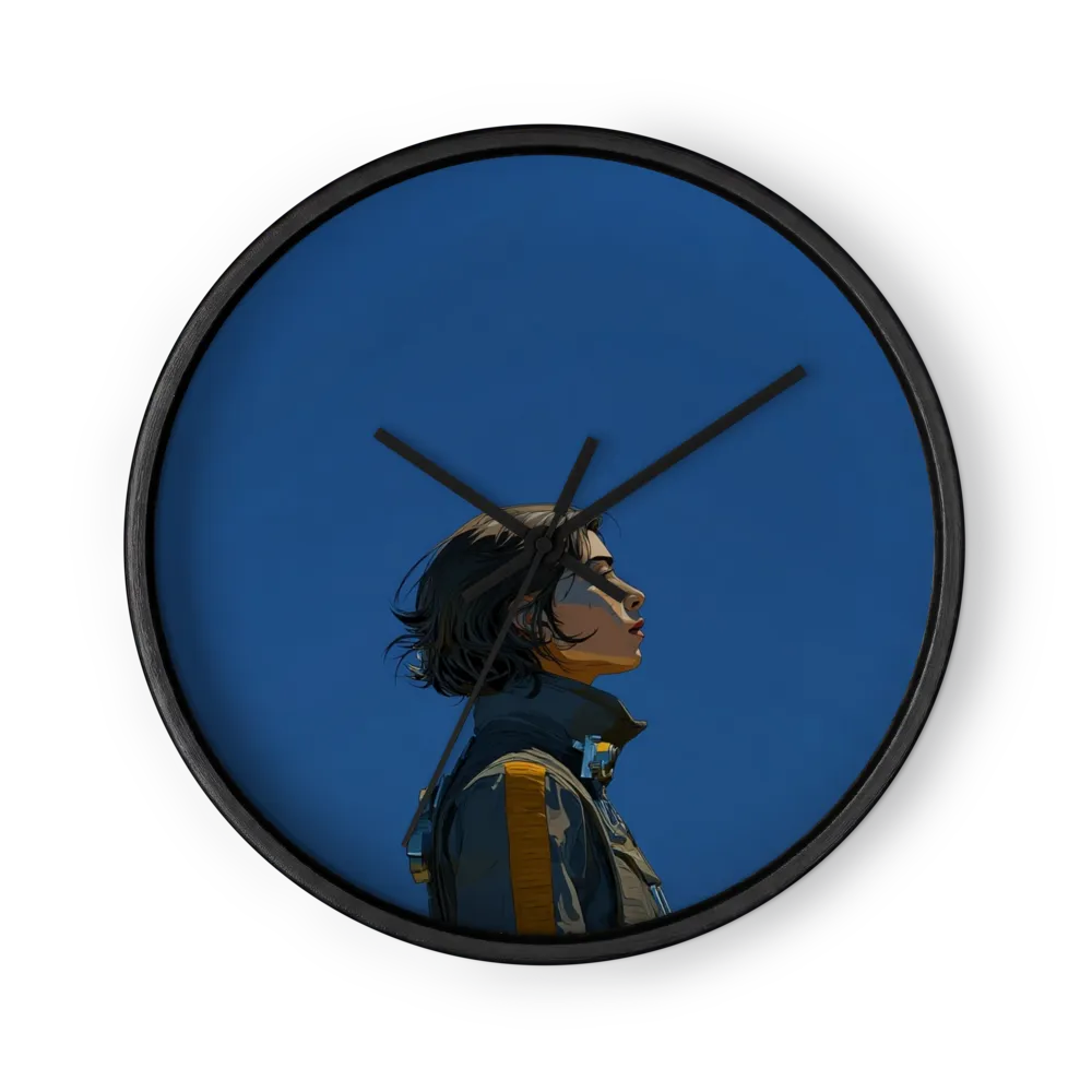 Upward Horizon | Wall Clock