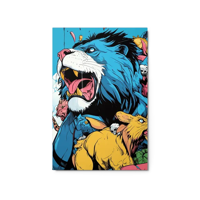 Roaring Beast Graphic Art | Art Print