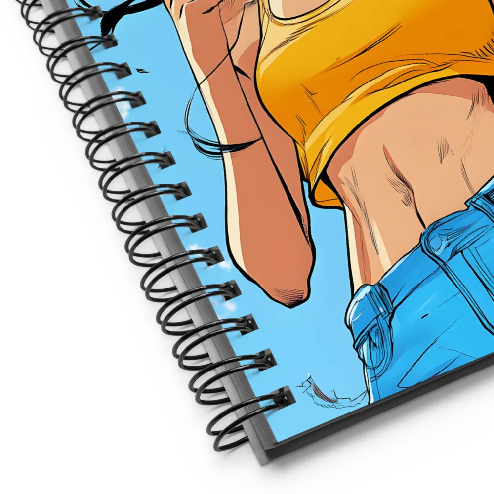 Laughter in the Breeze 
 Spiral Notebook | 140 pages