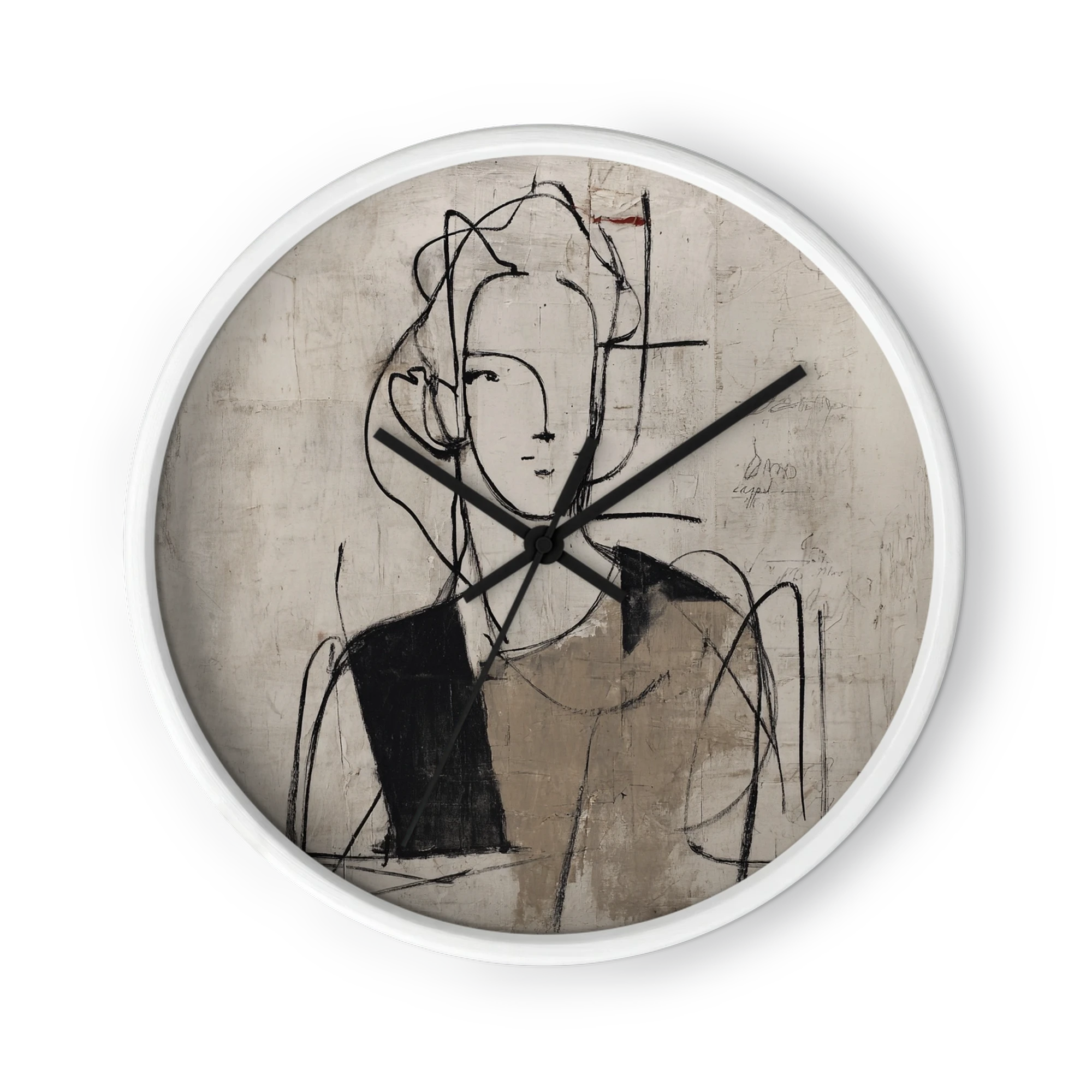 Modernist Line Portrait