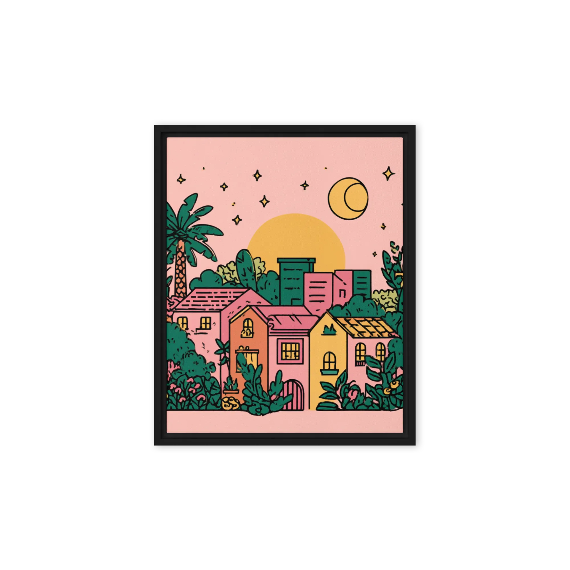 Pink Sunset Village