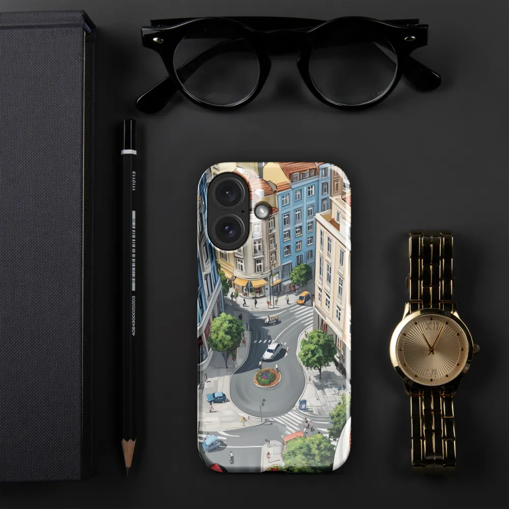 Aerial City Life 
 iPhone 17 Air | Tough Case