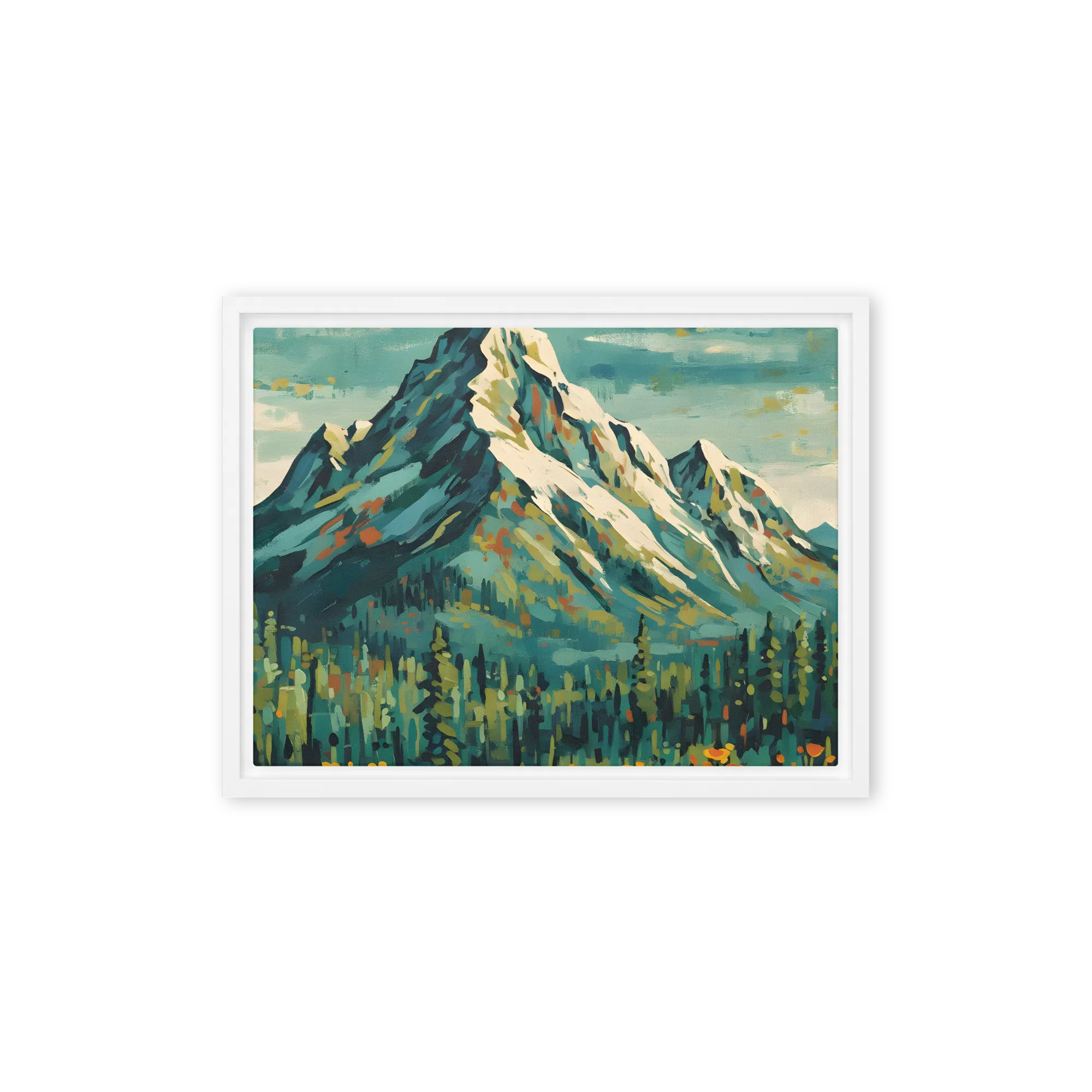 Emerald Peak 
 Canvas | 20″x 30″