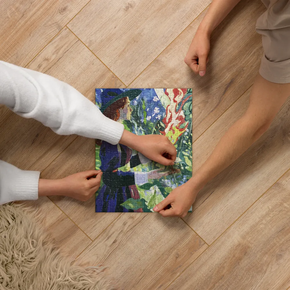 The Conjurer's Garden 
 Jigsaw Puzzle