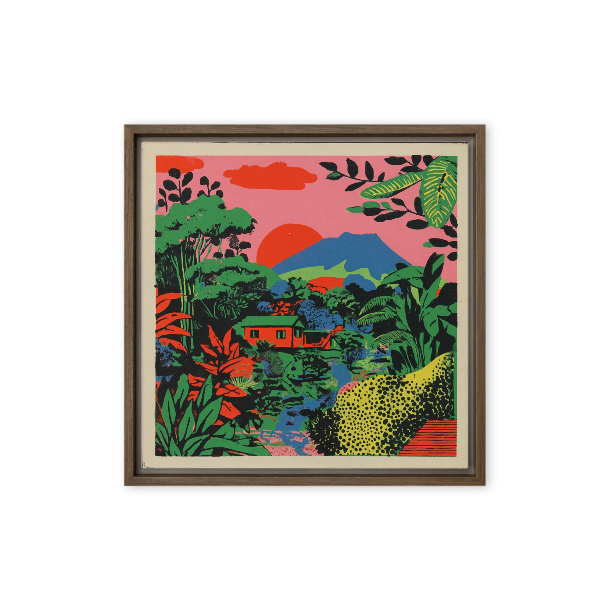 Vibrant Jungle Vista