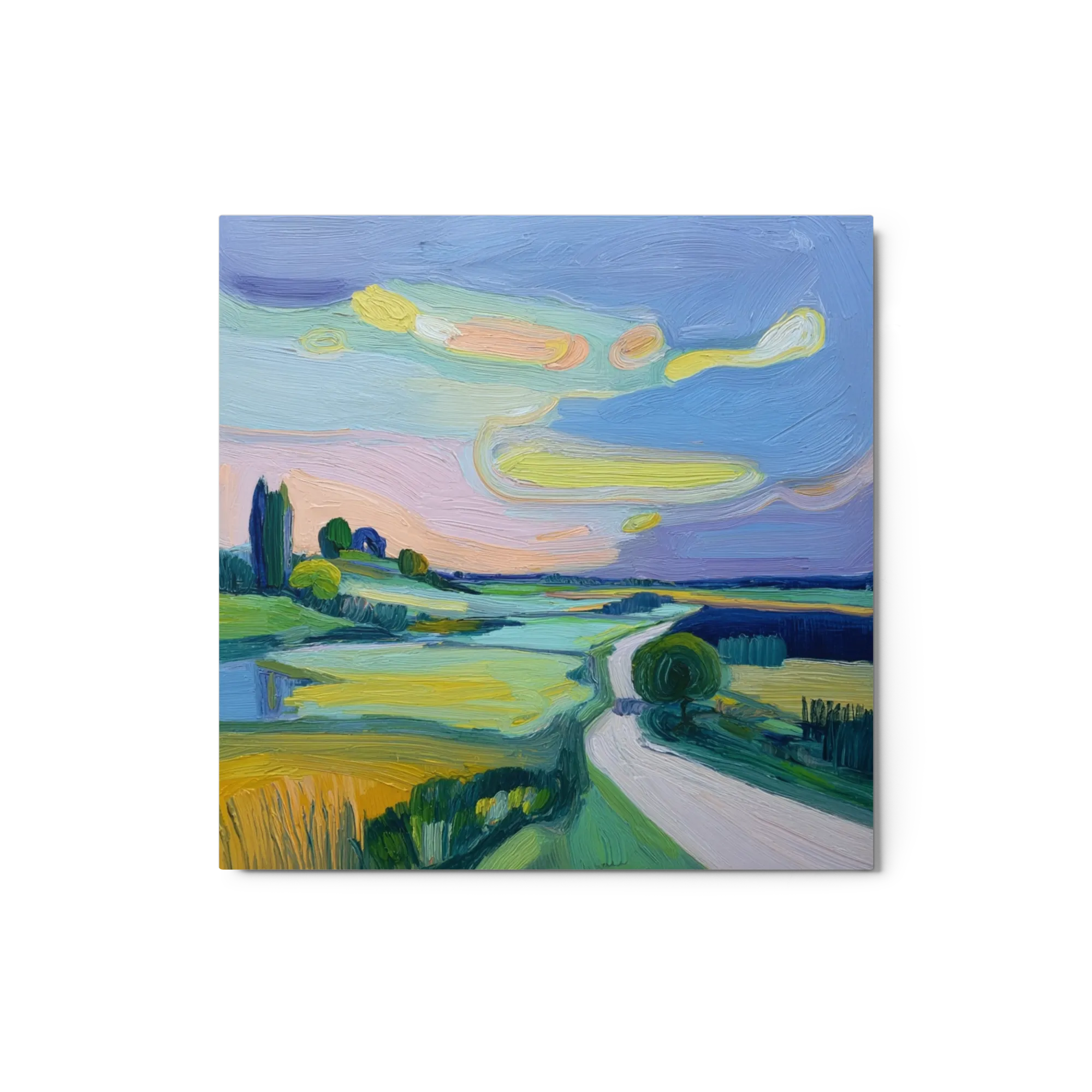 Winding Country Road