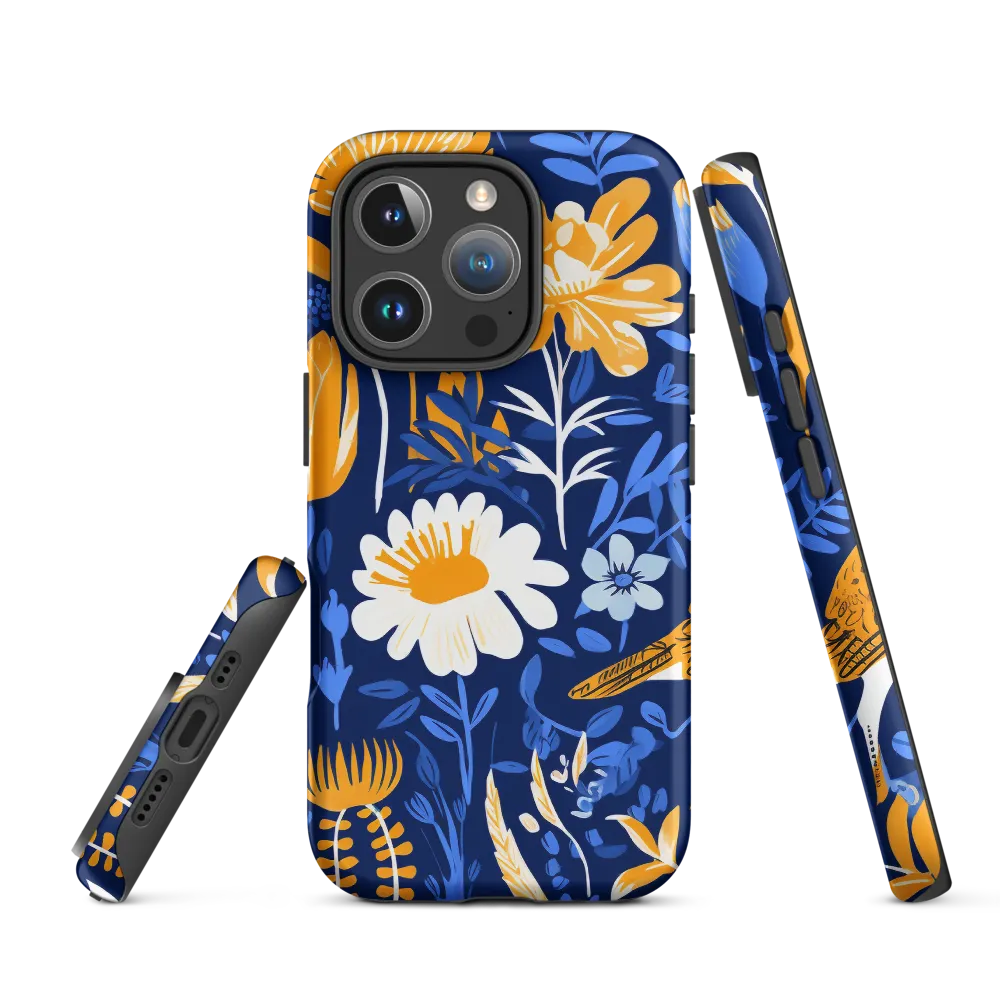 Birds and Flowers Pattern