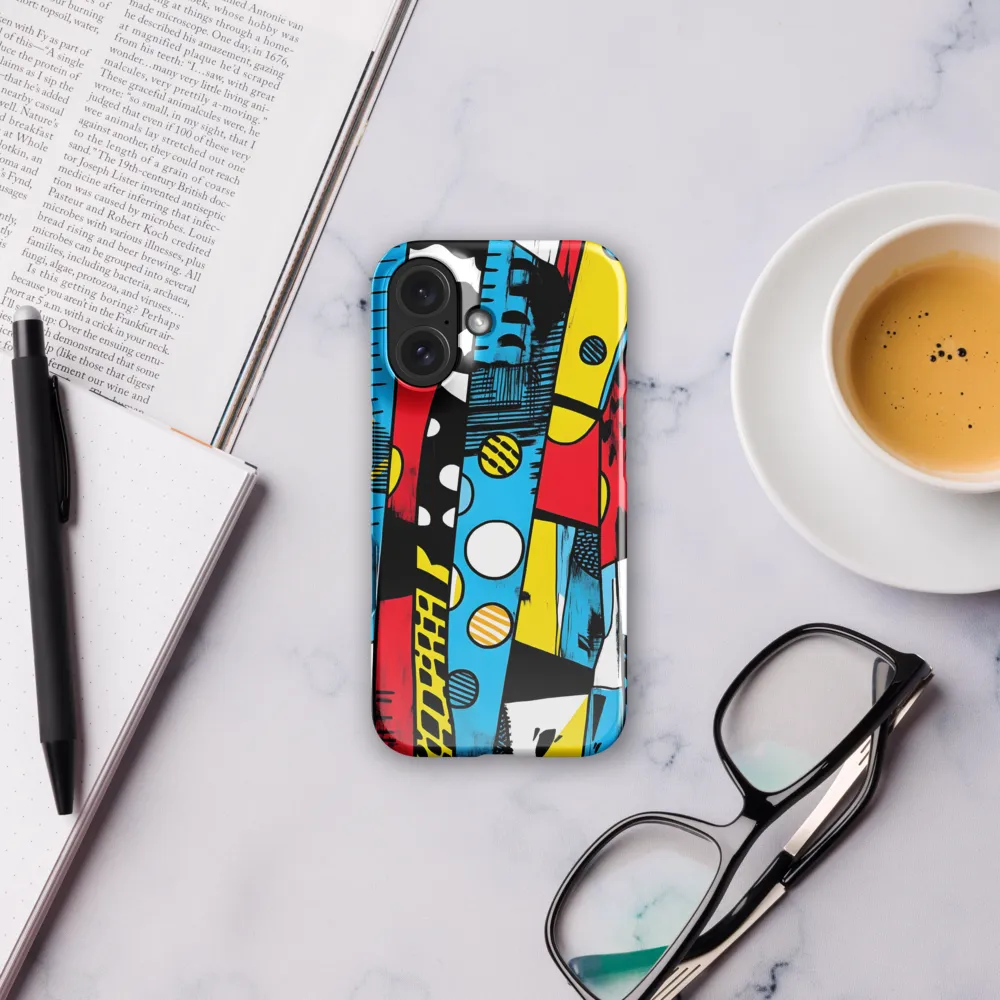 Dynamic Pop Abstraction 
 Samsung Galaxy S24 Plus | Snap Case