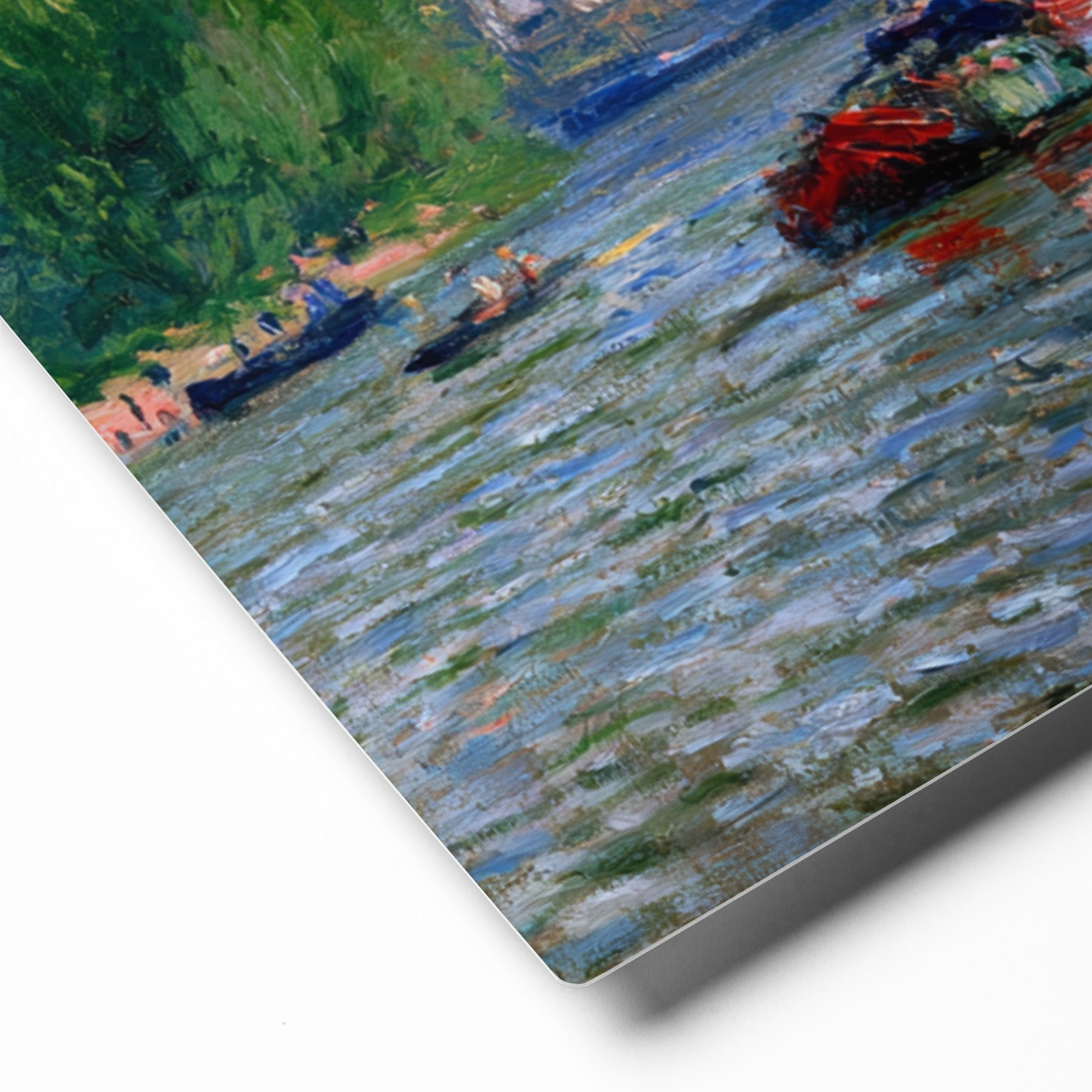 Iron Bridge on the River | Art Print