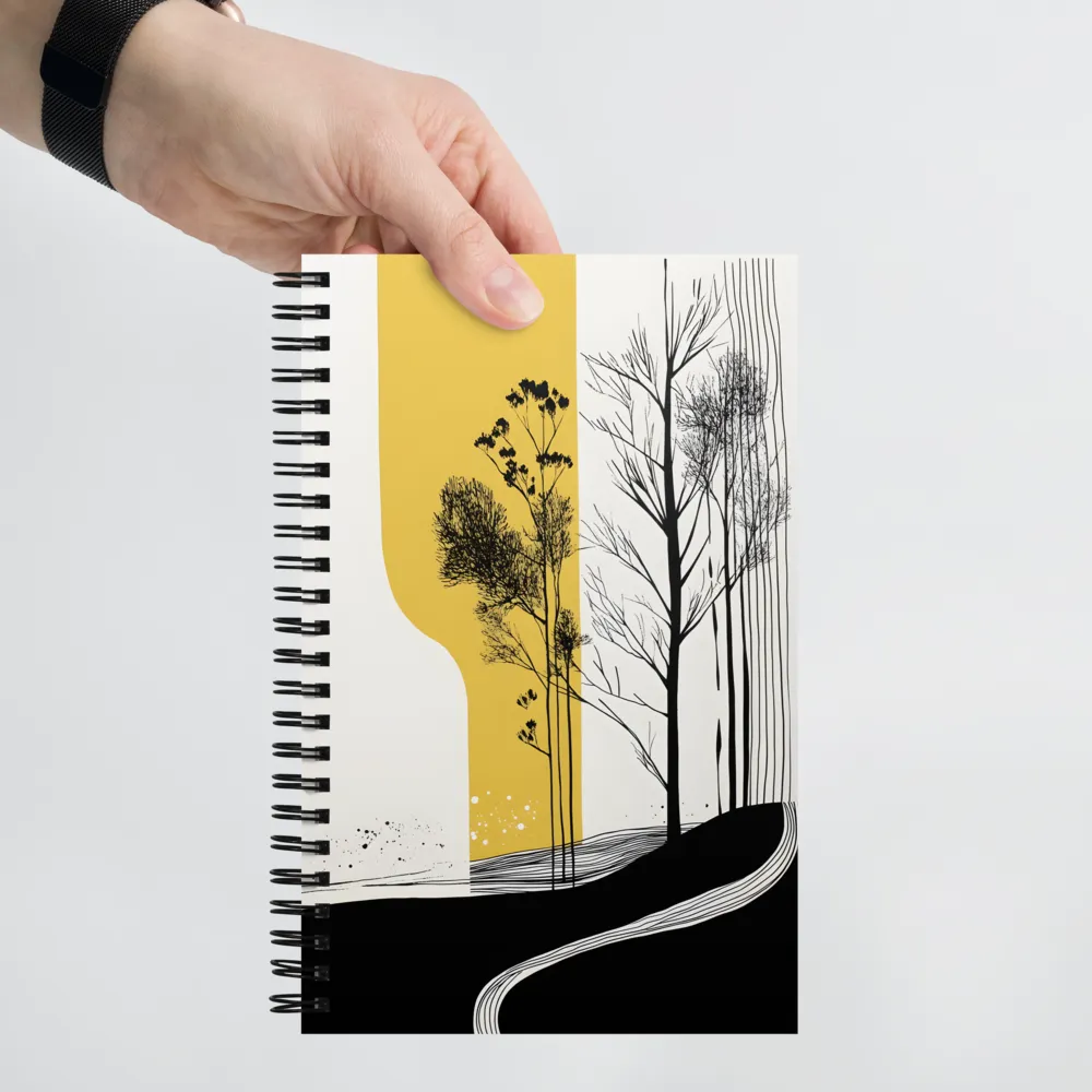 Whispers of the Golden Forest 
 Spiral Notebook | 140 pages
