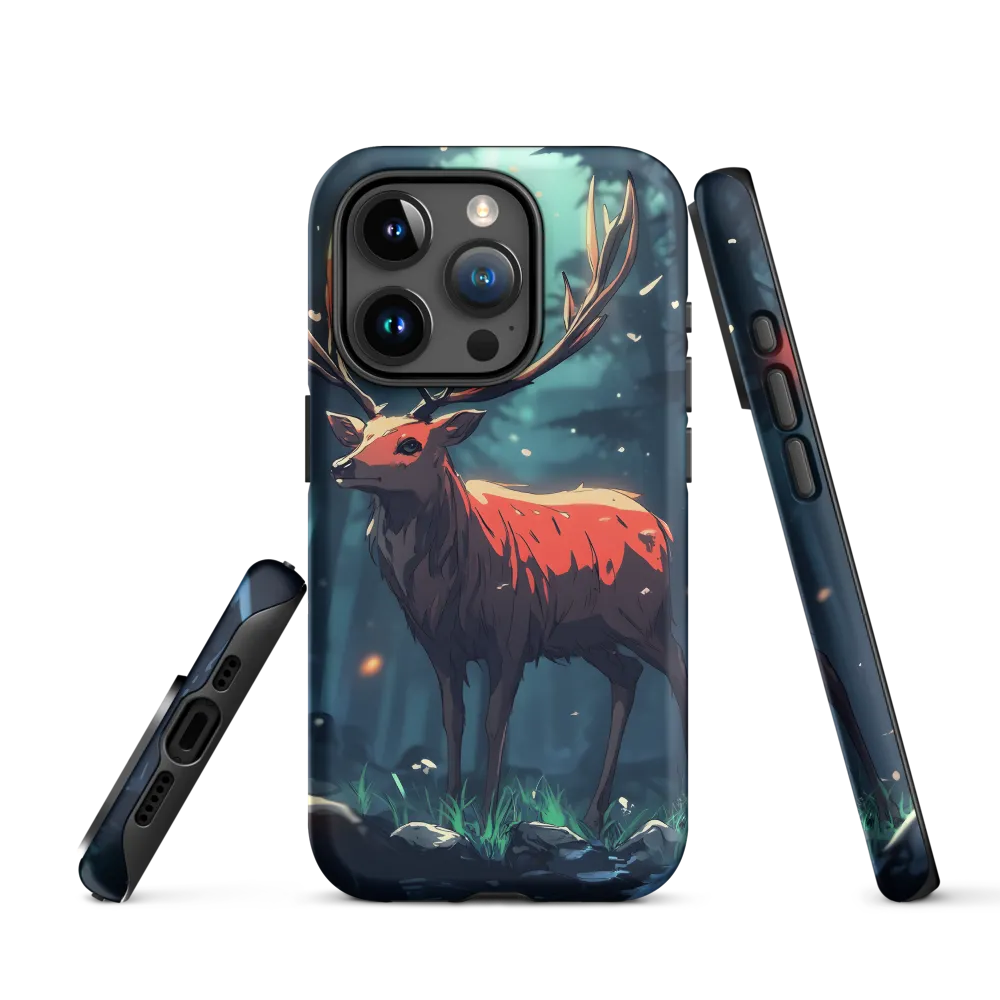 Majestic Deer in Mystical Forest | Phone Case