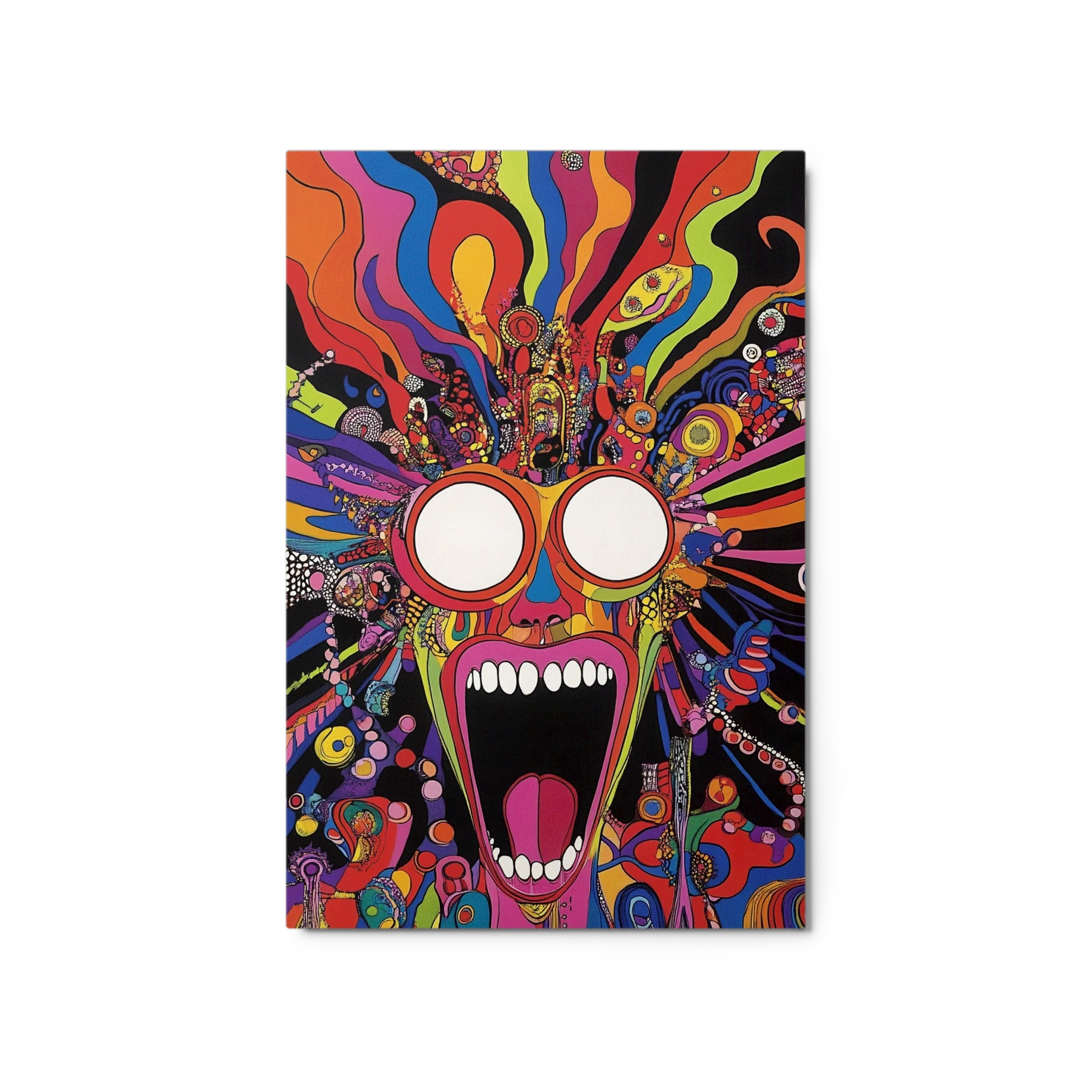 Psychedelic Face Artwork