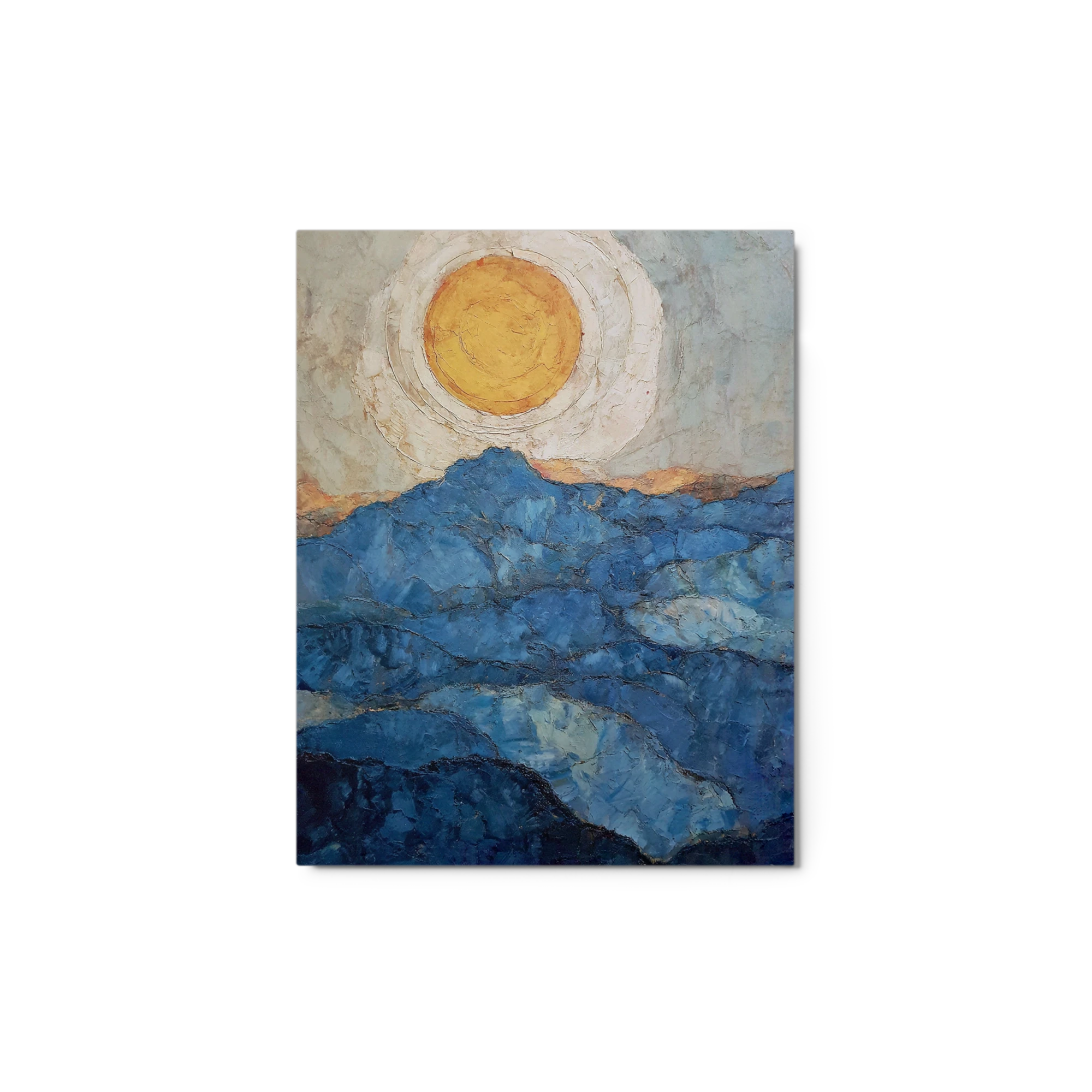 Golden Sun Over Blue Mountains