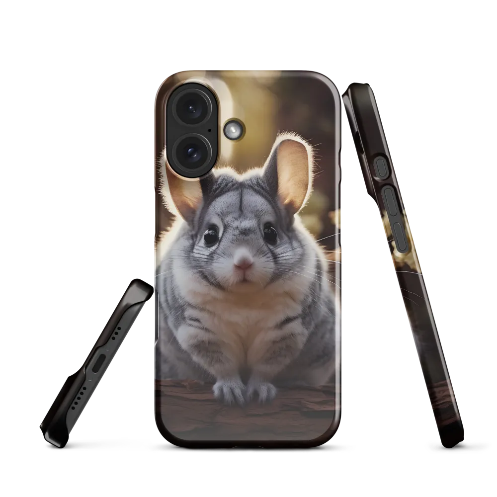 Curious Chinchilla in the Forest