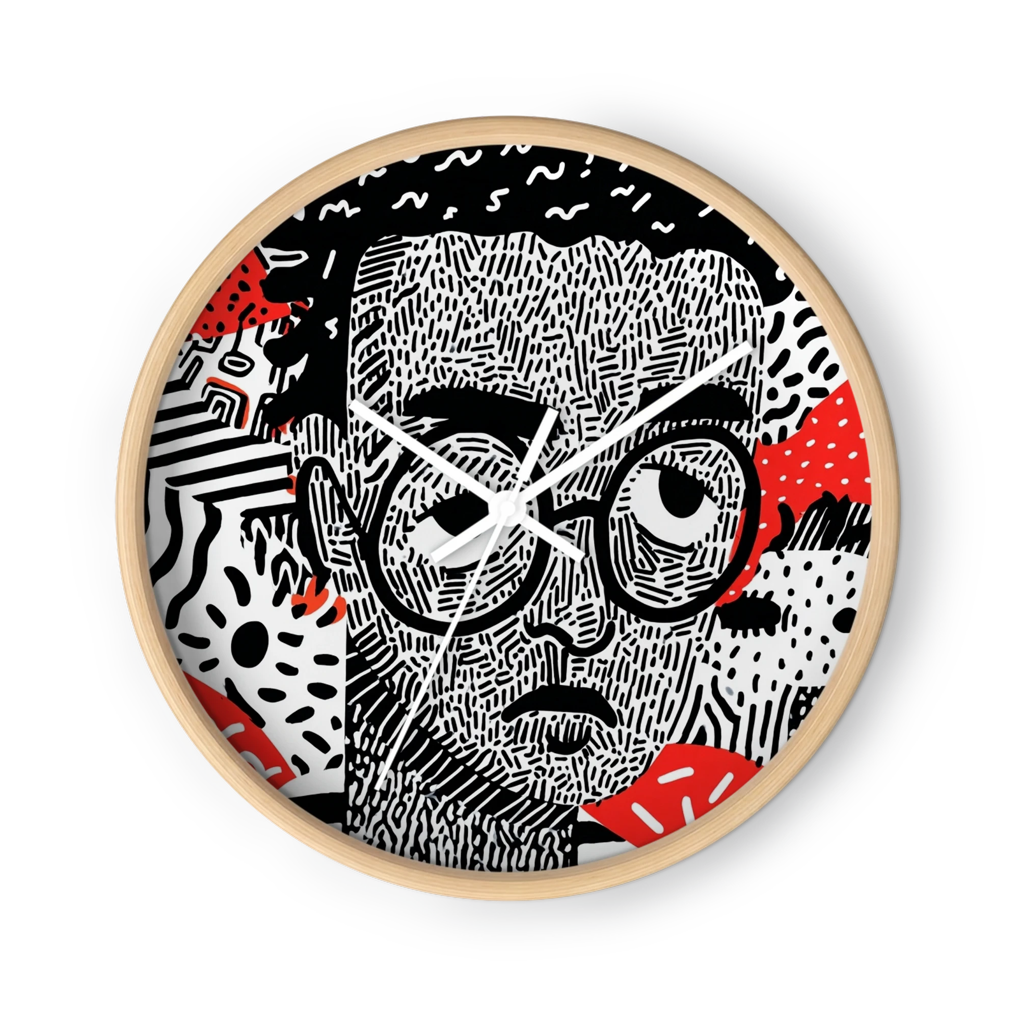 Patterned Line Portrait