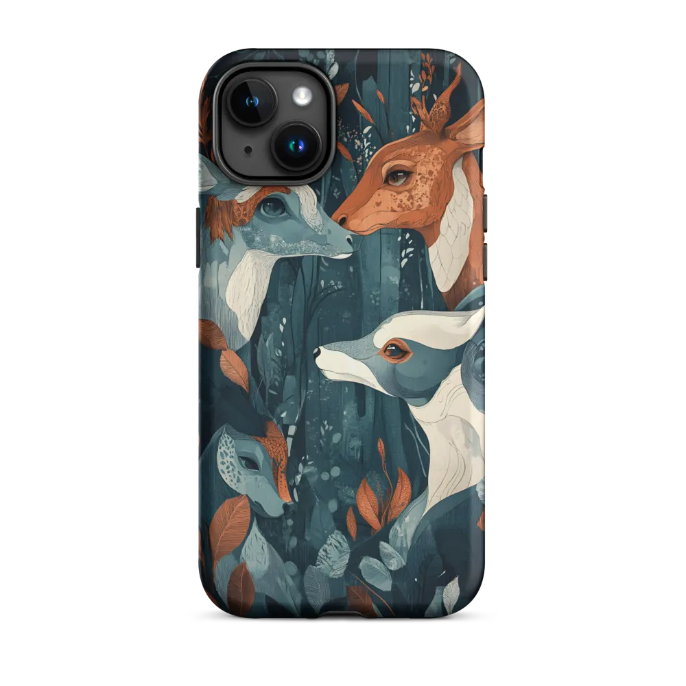 Surreal Forest Animals Illustration | Phone Case