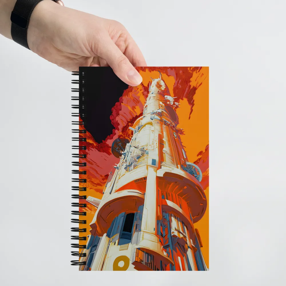 Ascending Horizon 
 Spiral Notebook | 140 pages