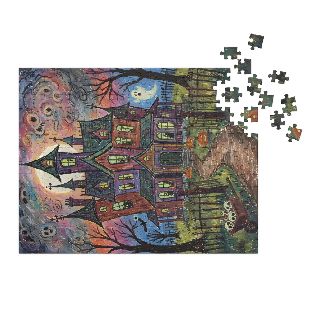 Moonlit Haunted House | Jigsaw Puzzles