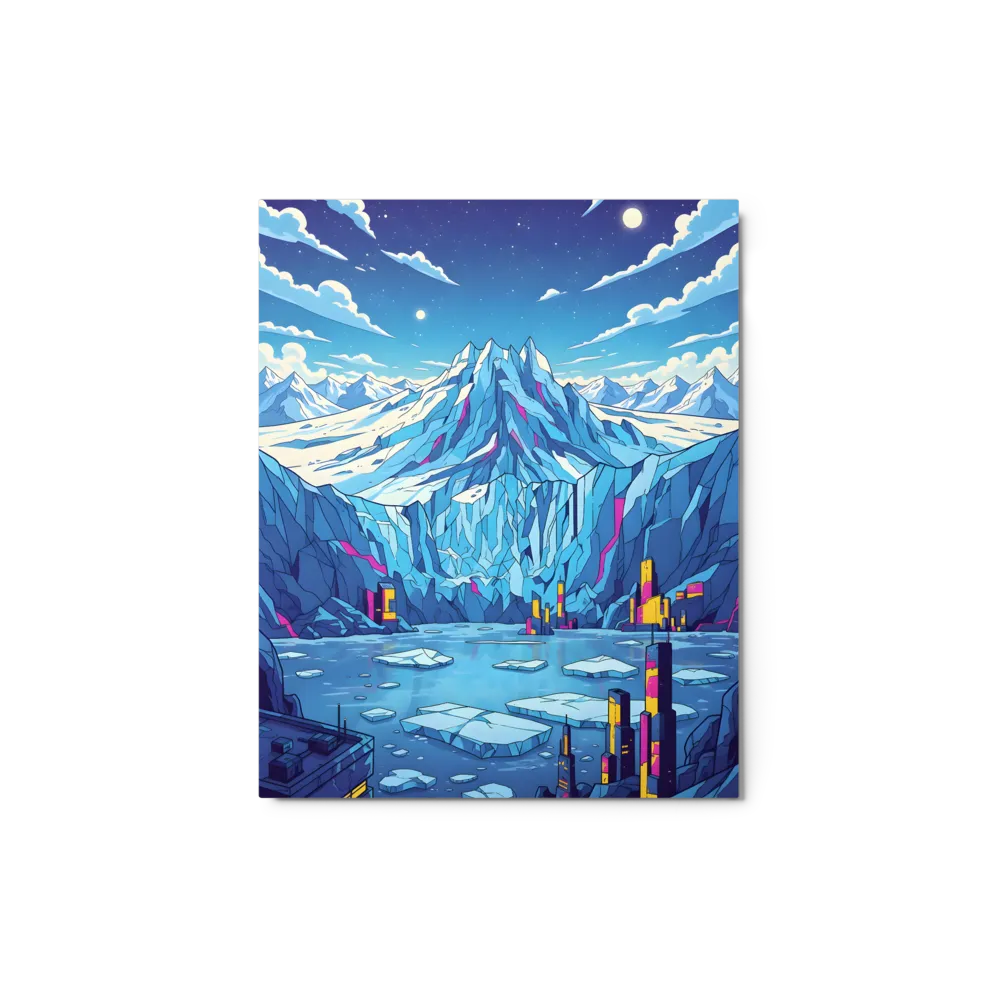 Frozen Future Cityscape | Art Print