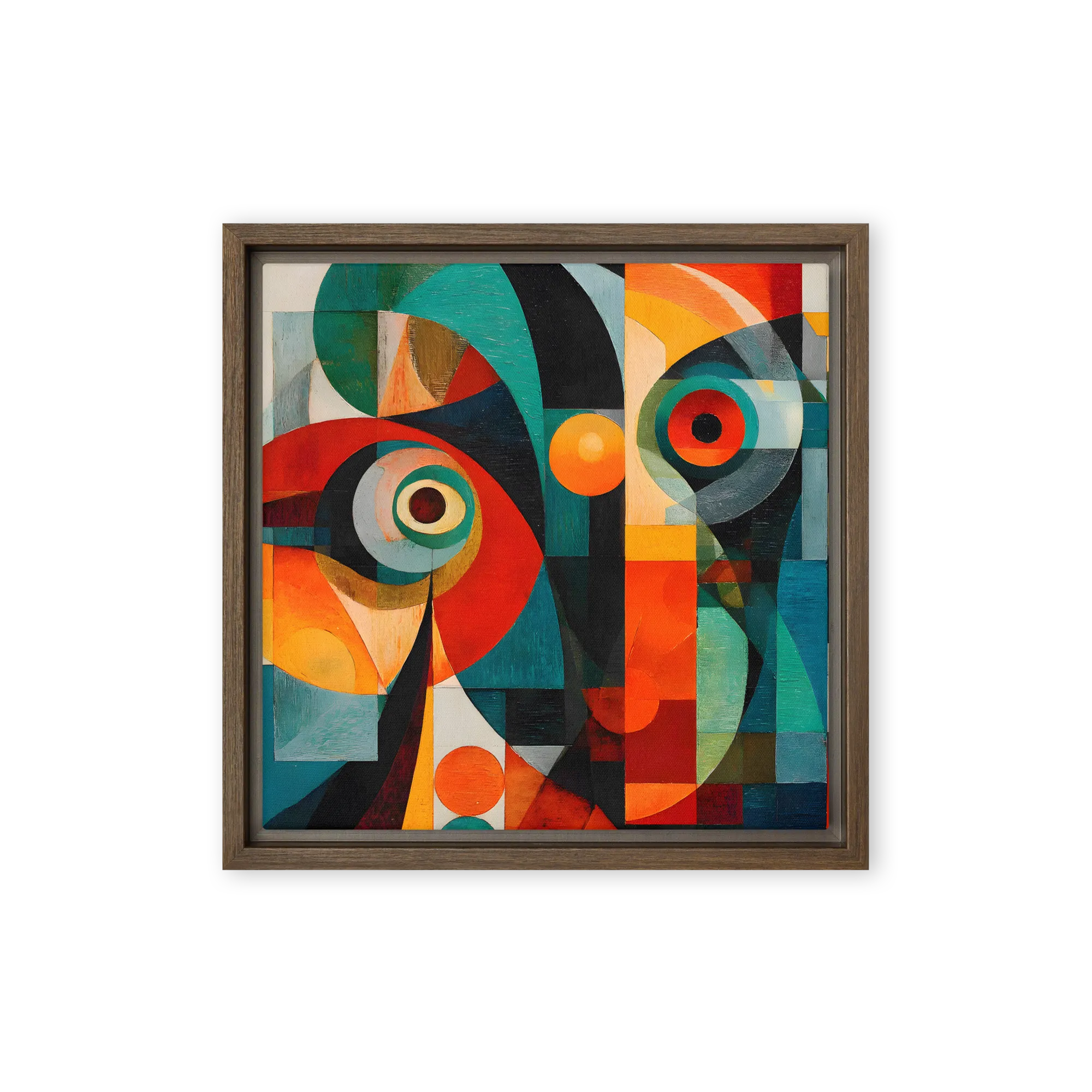 Cubism Wall Art — Faceted Planes