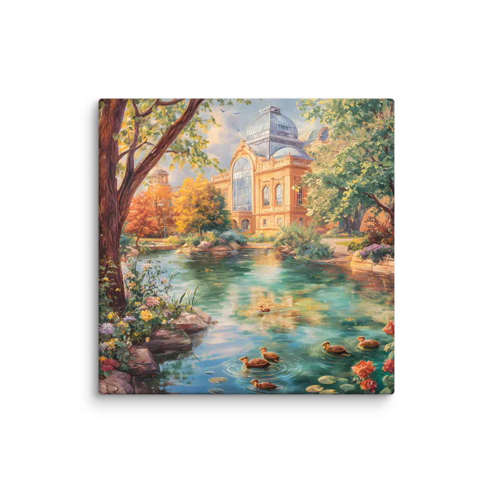 Sunlit Painterly Realism Wall Art — Bathed in Light