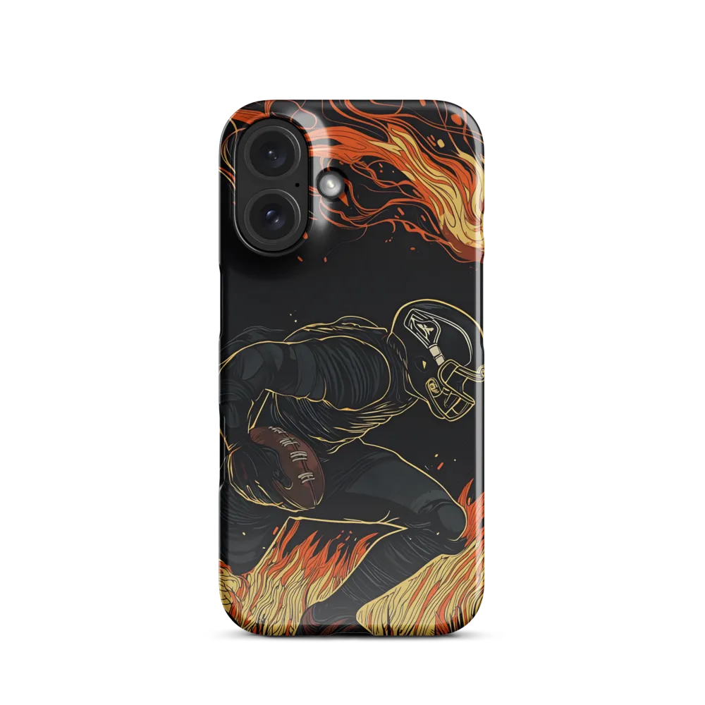 Fiery Football Run 
 iPhone 14 Pro Max | MagSafe® Tough Case