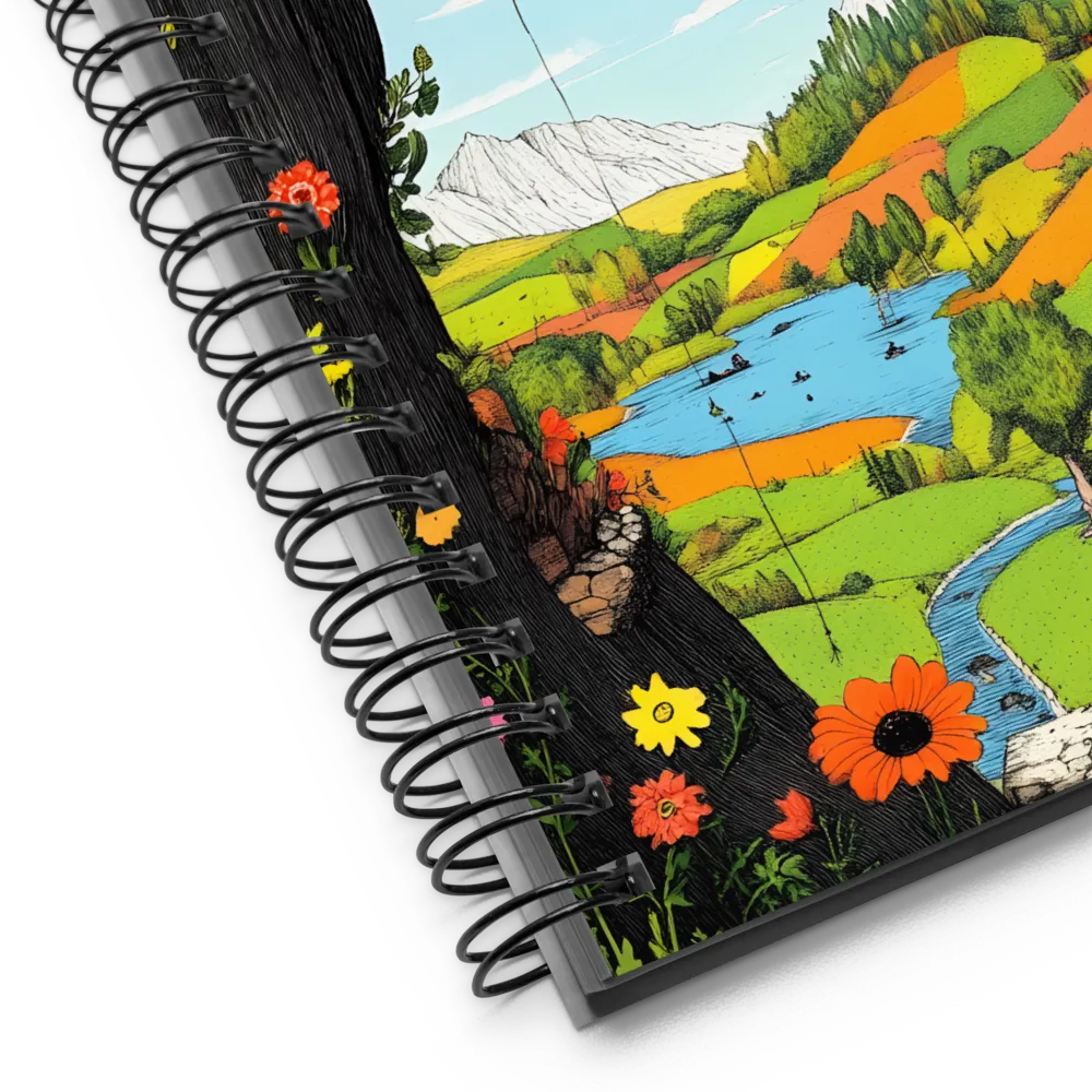 The Hidden Valley 
 Spiral Notebook | 140 pages