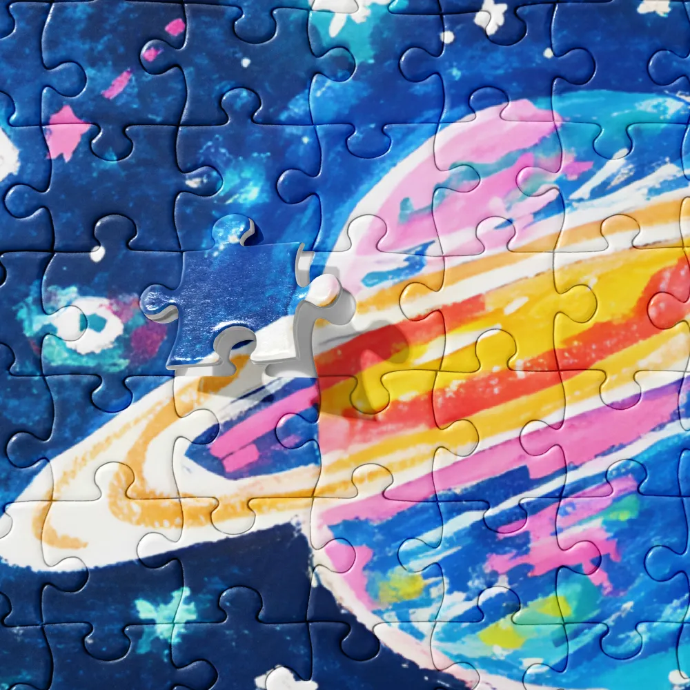 Cosmic Landscape Fantasy 
 Jigsaw Puzzle