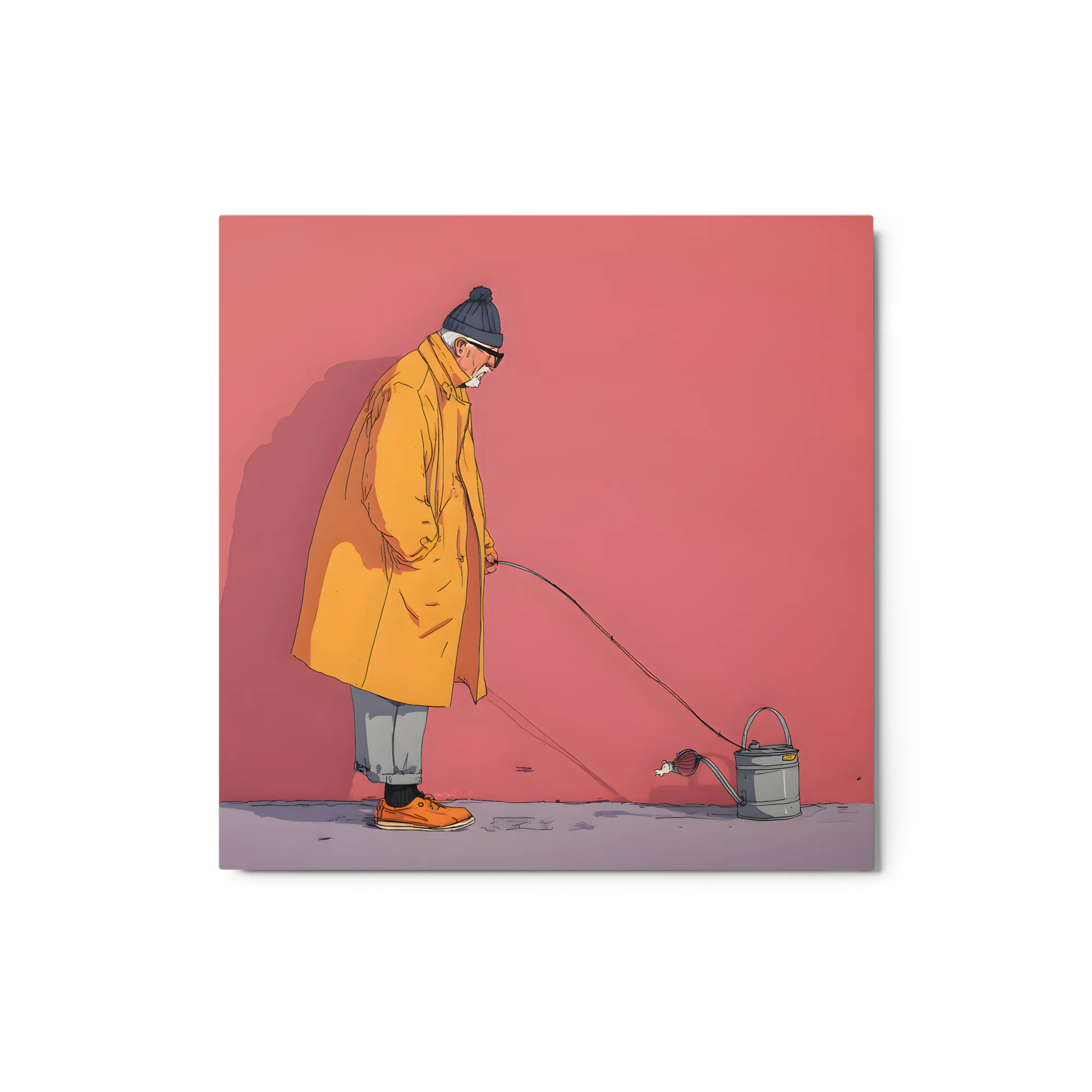 The Watering Can Walk 
 Canvas | 18″x 18″
