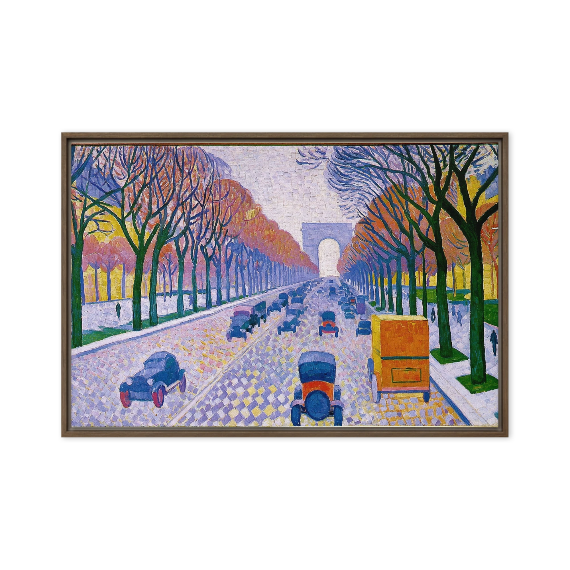 Avenue to Arc de Triomphe