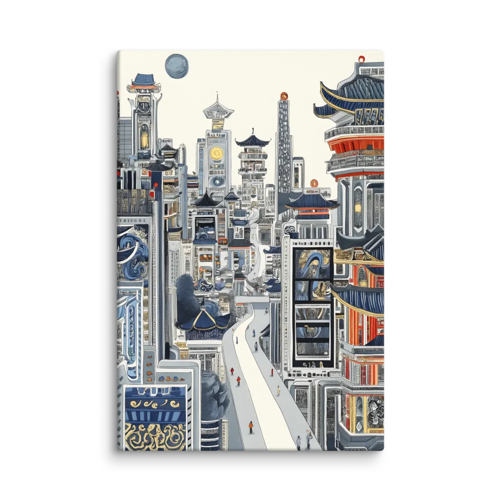 Architectural Dreamscape 
 Canvas | 32″x 48″