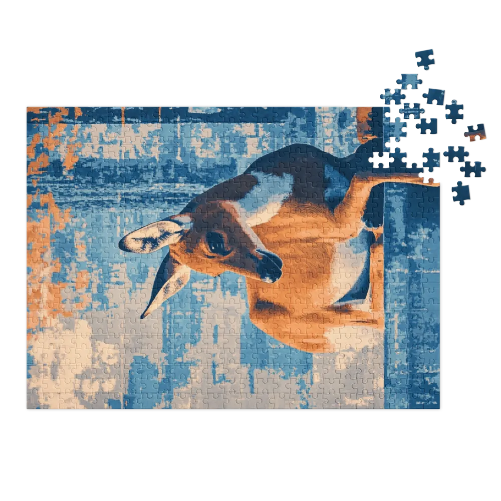 Stylized Deer Artwork