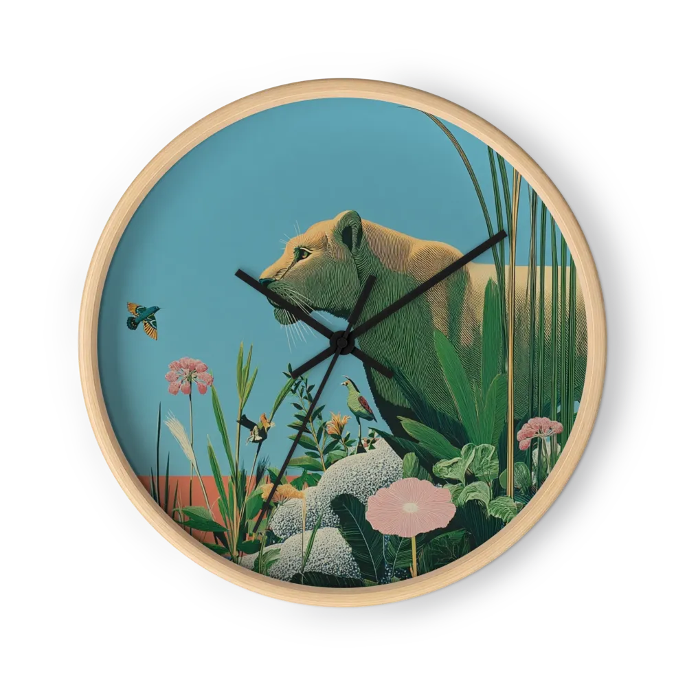 Surreal Scenes That Keep Time — Teal Skies, Coral Lips