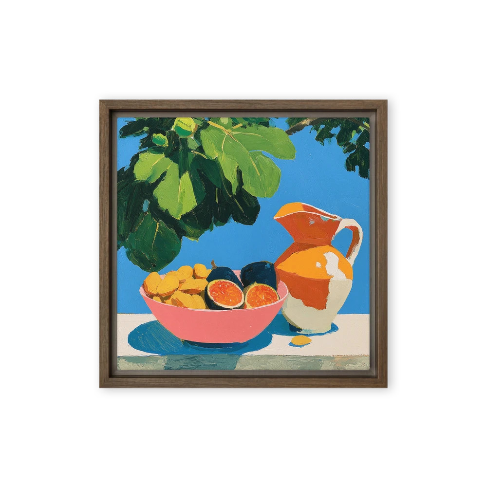 Figs and Terracotta Jug | Art Print