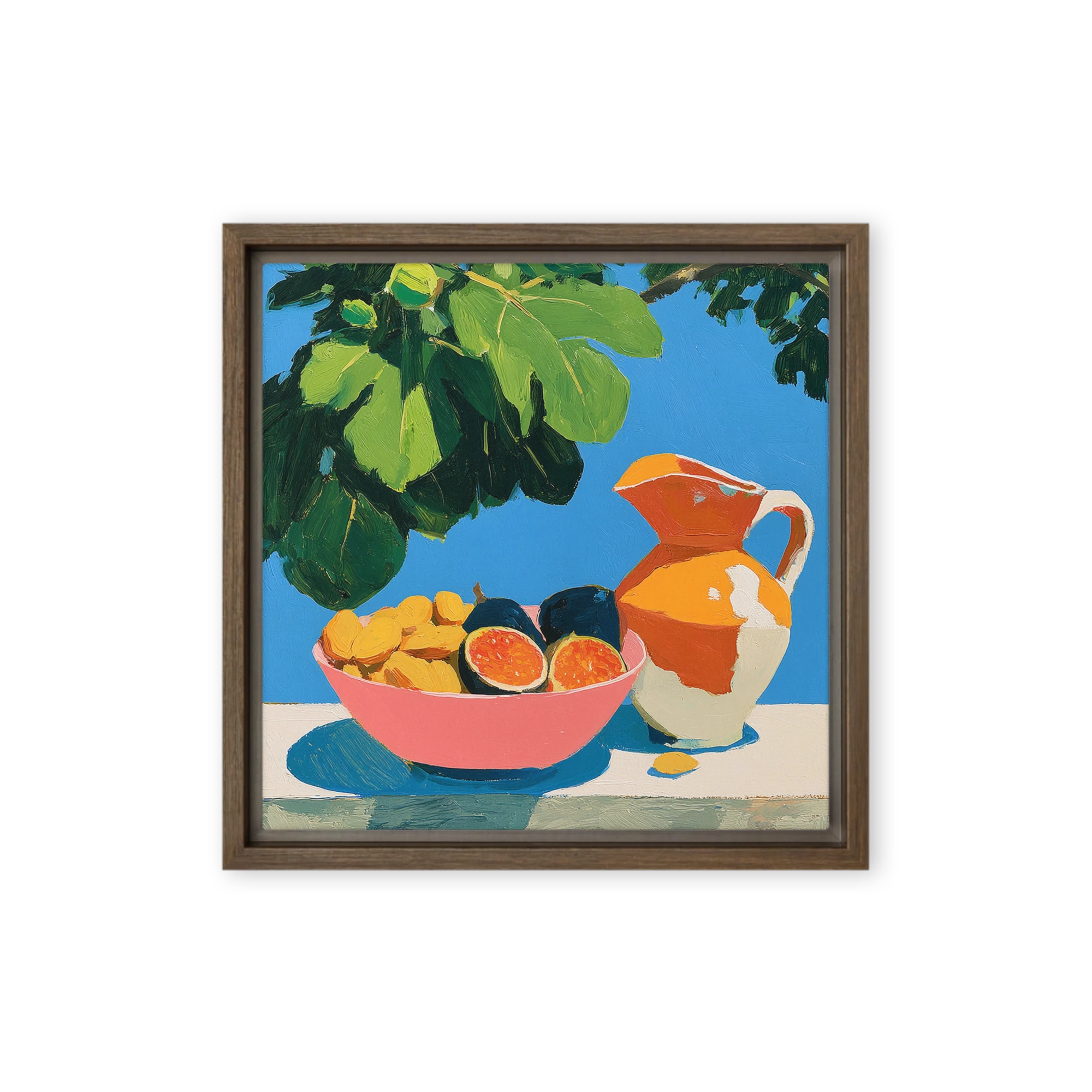 Figs and Terracotta Jug