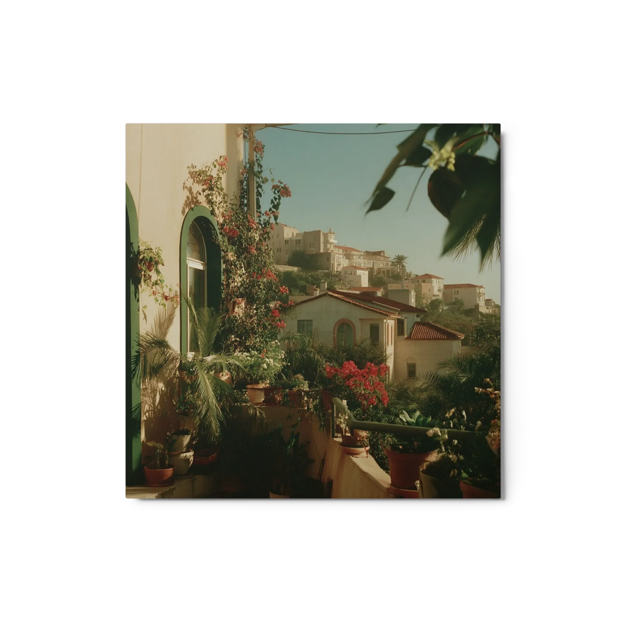 Mediterranean Sunlit Terrace