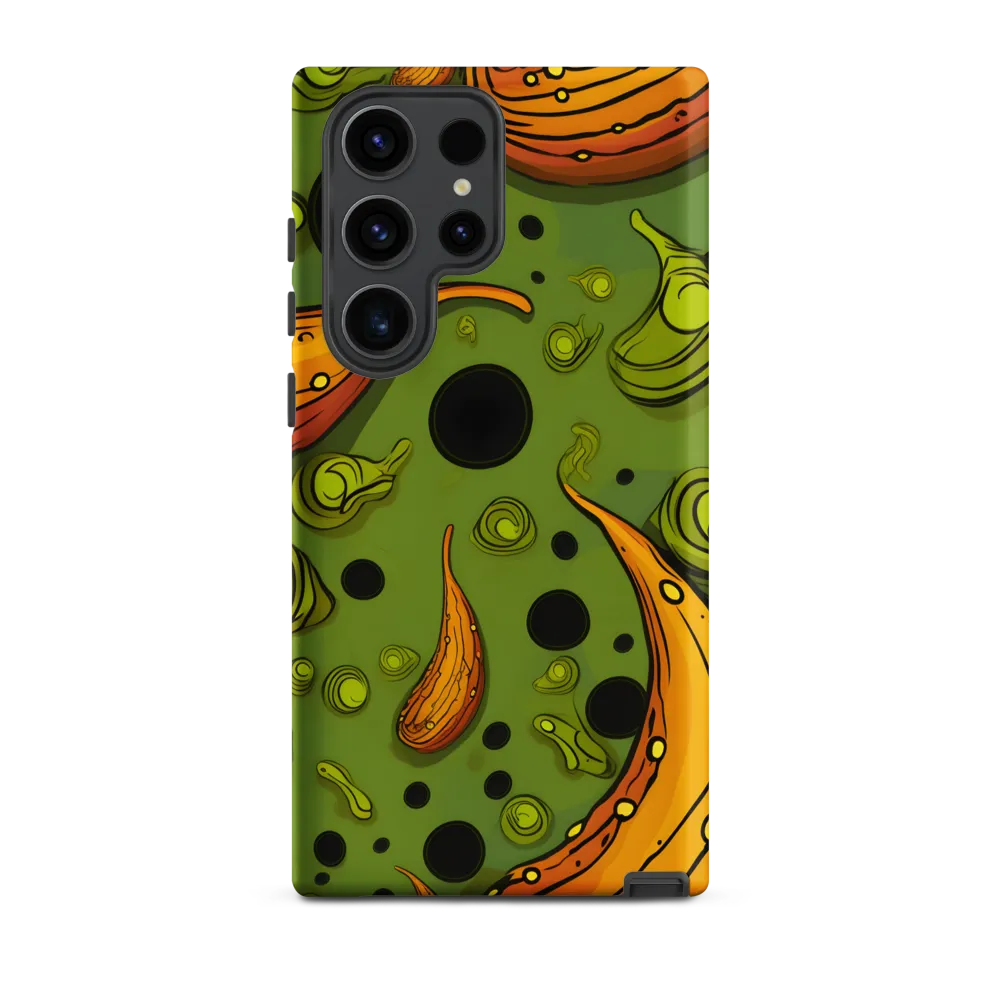 Abstract Organic Shapes in Vibrant Colors | Phone Case